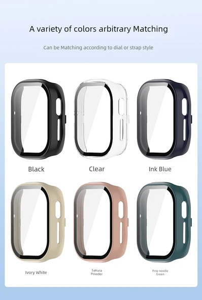 Honor Watch 4 Siyah Tam Kaplayan Koruyucu Kılıf - 8