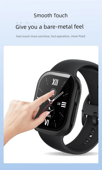 Honor Watch 4 Siyah Tam Kaplayan Koruyucu Kılıf - 10