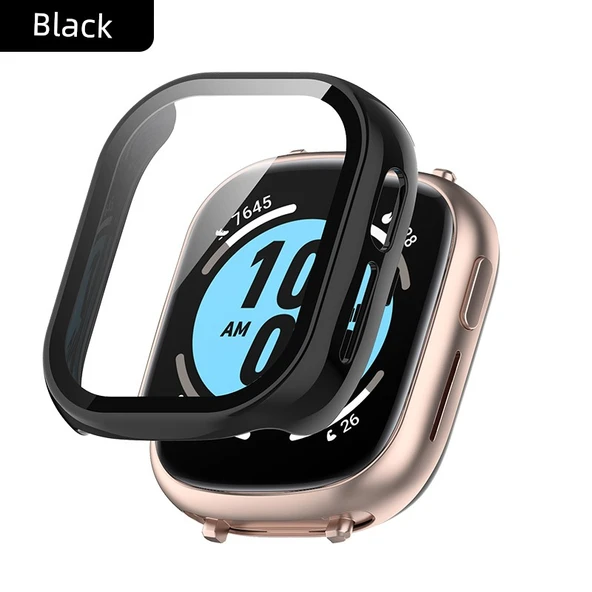 Honor Watch 4 Siyah Tam Kaplayan Koruyucu Kılıf