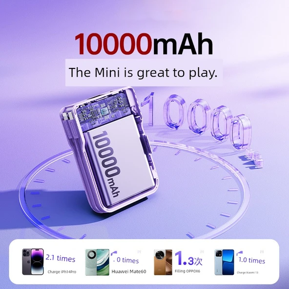 22.5W 10000mAh Powerbank - Rüya Moru - 3