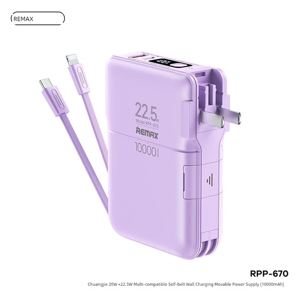 22.5W 10000mAh Powerbank - Rüya Moru