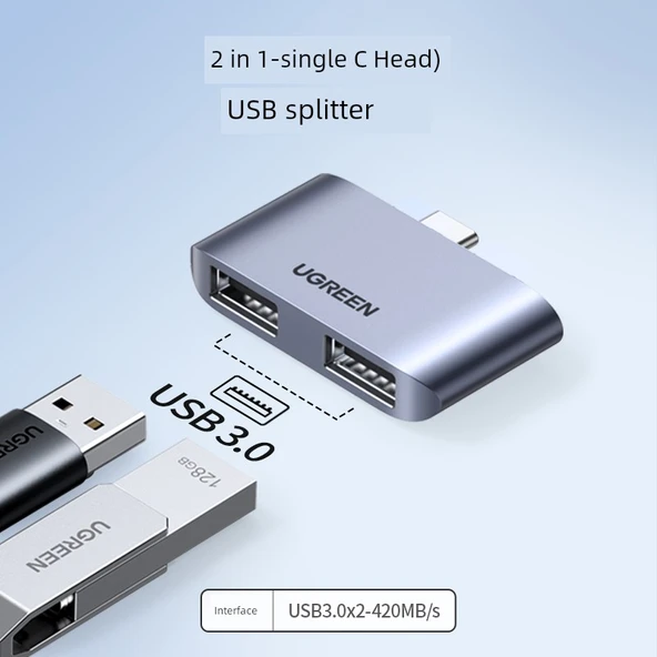USB-C Hub - 2x USB 3.0