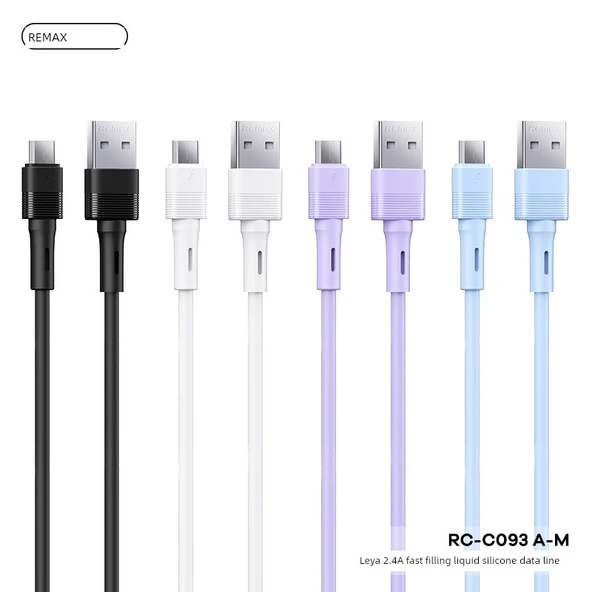 Hızlı Şarj Sıvı Silikon Data Kablosu - 1 Metre - Mavi [USB - Lightning] - 7