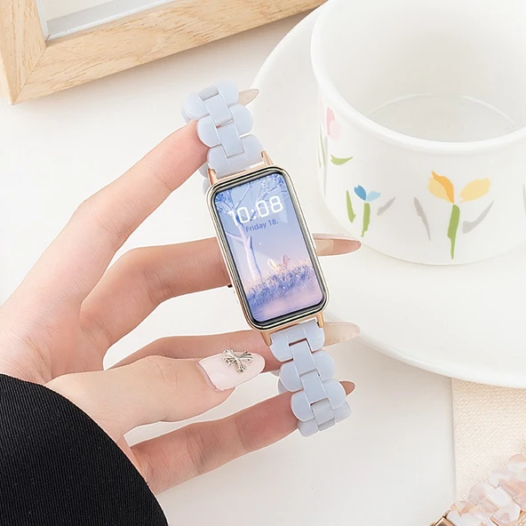 Huawei Honor Band 9 Uyumlu Deniz Kızı Mavi Bileklik