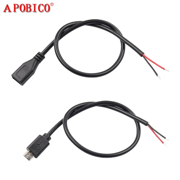 30cm Mikro USB Android Şarj Kablosu - Dört Çekirdekli Dişi - 3