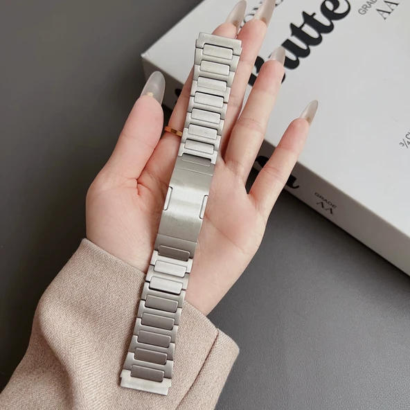 Amazfit T-Rex 3 Altın H Iron Man Metal Kordon