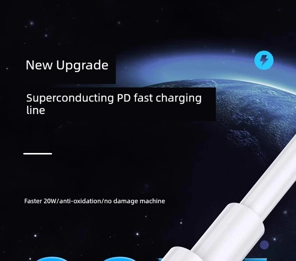 5W 1A Standart Şarj Kiti: 1.5m USB Kablosu + 1A Şarj Başlığı - 6