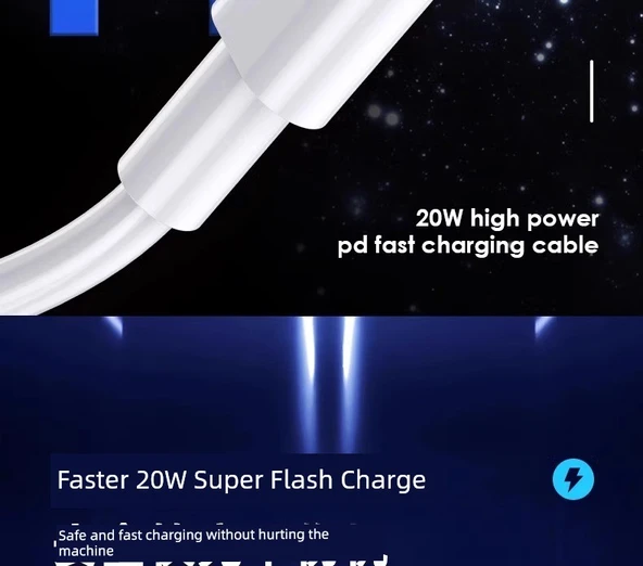 5W 1A Standart Şarj Kiti: 1.5m USB Kablosu + 1A Şarj Başlığı - 8