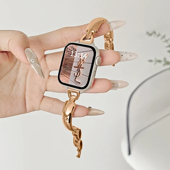 Huawei FIT2 (Vitality/Fashion/Elegant) Rose Gold Metal Kordon