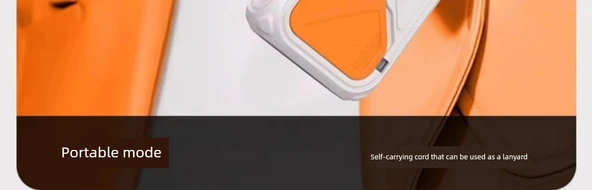 20W Taşınabilir Powerbank - Katlanabilir Fişli - 10000mAh Bej - 9