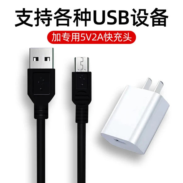 Mini T USB Şarj Kablosu - 0.25m - Şarj Aleti ile