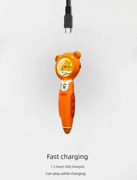 Mini T USB Şarj Kablosu - 1m - Hong En Okuma Kalemi Uyumlu - Resim 6