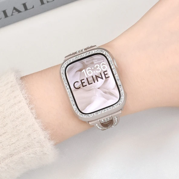 Huawei Watch Fit 3 Elmas Koruyucu Kılıf - Siyah - 7