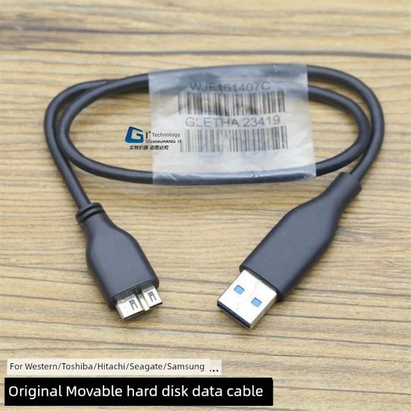 USB 3.0 Data Kablosu - Toshiba Makine Uyumlu 40cm - 2