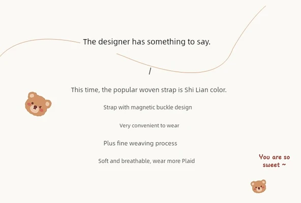 Apple Watch Manyetik Örgü Naylon Kordon - iwatch S10 [42mm] - Krem Pudra Kum Rengi - Resim 9