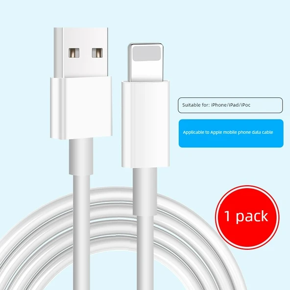 Apple USB Data Kablosu - 1 Metre