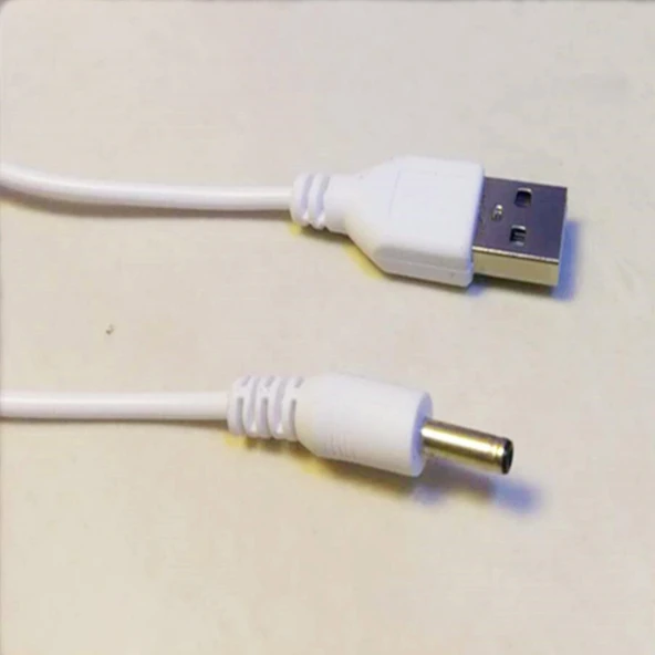 Type-C Android Büyük Başlıklı Şarj Kablosu - Beyaz - Resim 8