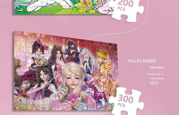 Piggy Page Koleksiyon Serisi Puzzle - 100 Parça - 11