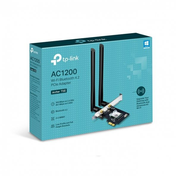 Tp-Link Archer T5E AC1200 Wi-Fi Bluetooth 4.2 PCIe - 1