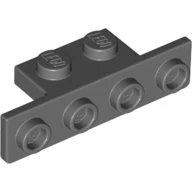 LEGO 2436 Koyu Gri 1x2-1x4 Braket Parça
