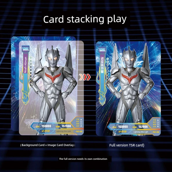 Ultraman Kart Oyunu Yıldız Versiyonu - [7. Seri] Yıldız Seri 5 Paket 65 Kart - 4