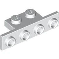 LEGO 2436 Beyaz 1x2-1x4 Braket Parça