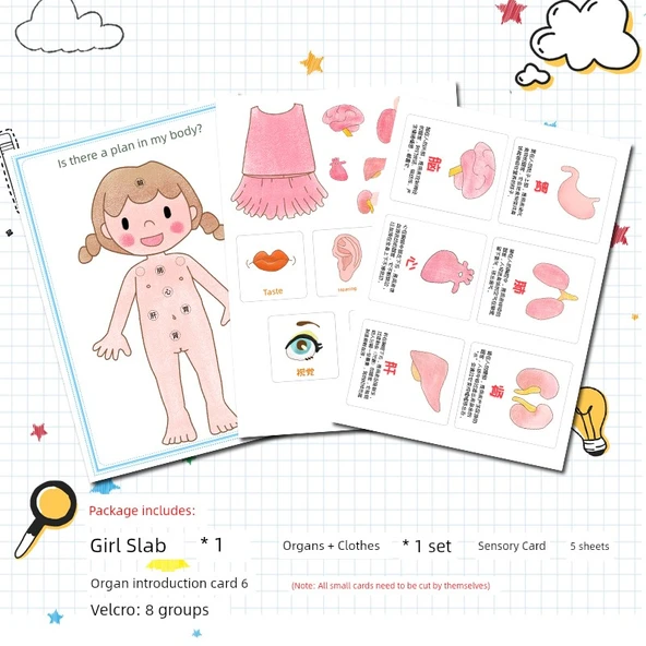 Eğitici Puzzle Oyuncak - Kız Çocuk