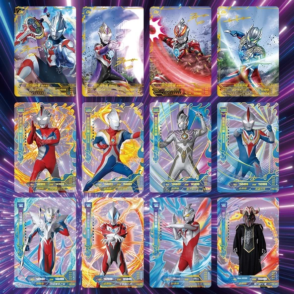Ultraman Kart Oyunu Yıldız Versiyonu - [7. Seri] Yıldız Seri 5 Paket 65 Kart - 5