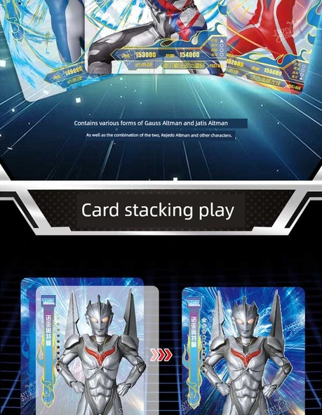 Ultraman Kart Oyunu Yıldız Versiyonu - [7. Seri] Yıldız Seri 5 Paket 65 Kart - 10