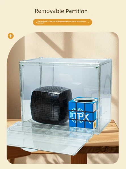 Duvara Monte Rubik Küp Saklama Kutusu (4 Küp Kapasiteli) - 4