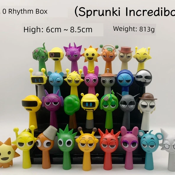 El Yapımı Müzik Ritim Kutusu - 30 Ritimli - 6-8.5cm