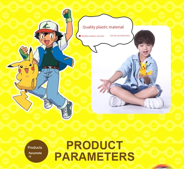 Pokemon Dönüşen Top Oyuncak Seti - Kombinasyon [Ateş Püsküren Ejderha + Harika Kurbağa Çiçek + 2 Elf Topu] - 5