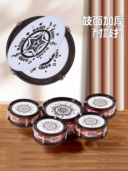 Çocuklar için Müzik Oyuncakları - Puzzle Davul Seti - Şarjlı - Resim 3