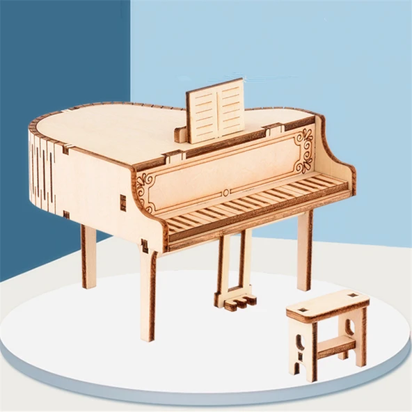 DIY El Yapımı Müzik Kutusu - Kuyruklu Piyano