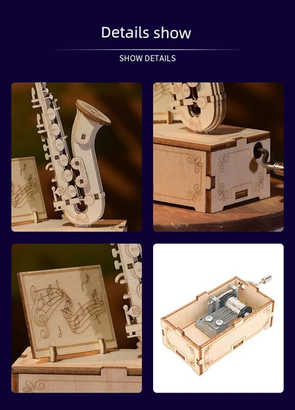 DIY El Yapımı Müzik Kutusu - Elektro Bas Enstrümanı - 11
