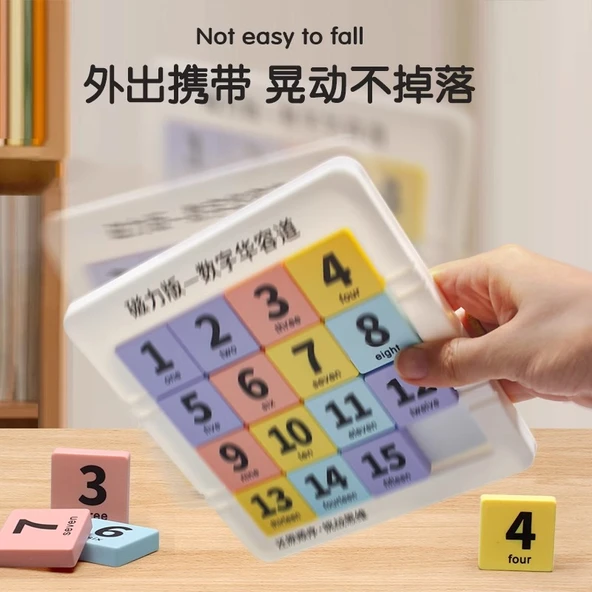 Dijital Klotski Kaydırmalı Bulmaca - Bulmaca Paketi 3+4+5 Sıralama - Resim 4