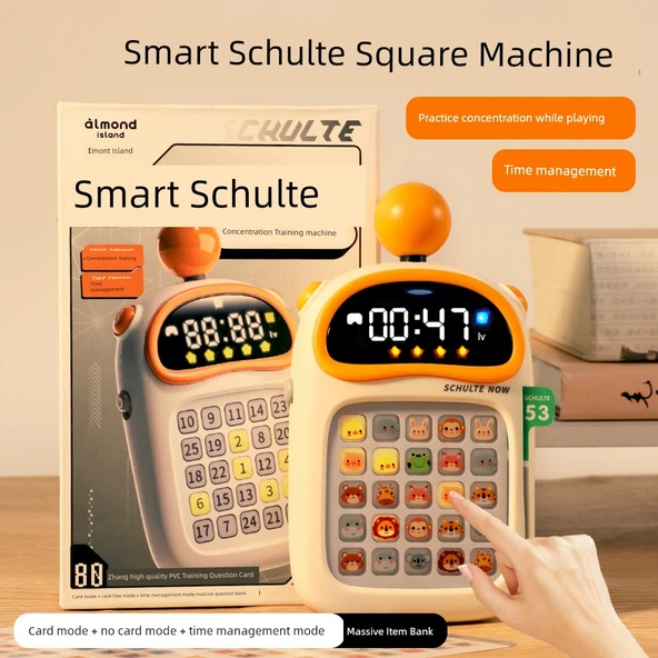 Schulte Izgara Eğitim Makinesi - Kapalı Kutu, 80 Kart, Standart Pil - 2