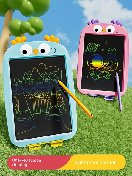 12 inç LCD Yazı Tahtası - Turuncu Ayı - 2