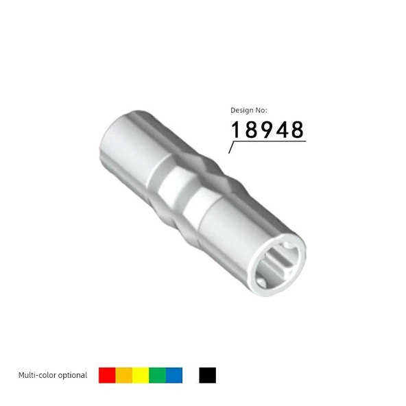 LEGO 1x3 Tahrik Halkası Şaft Adaptörü - Beyaz