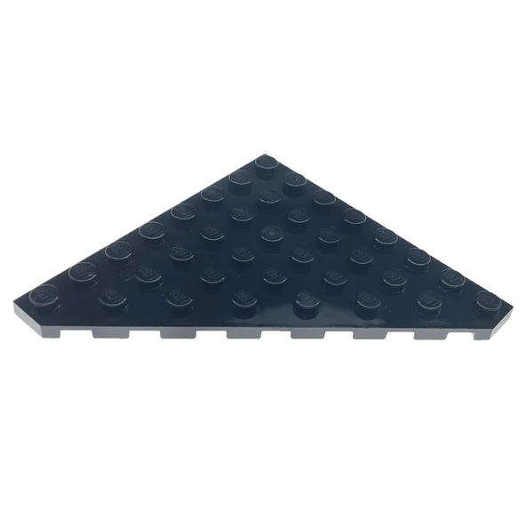 Siyah 8x8 Kama Plaka LEGO Yapım Parçası - Model 30504