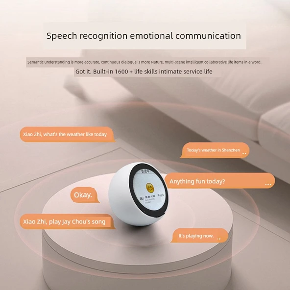 Yapay Zeka Sohbet Robotu - Xiaozhi Renkli Peluş Oyuncak - 3