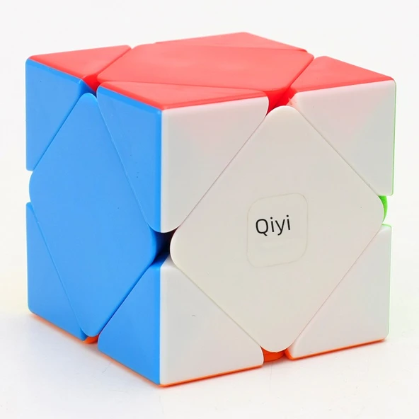 Yongjun Guanlong Eğik Rubik Küp - Qiyi Gerçek Renkli