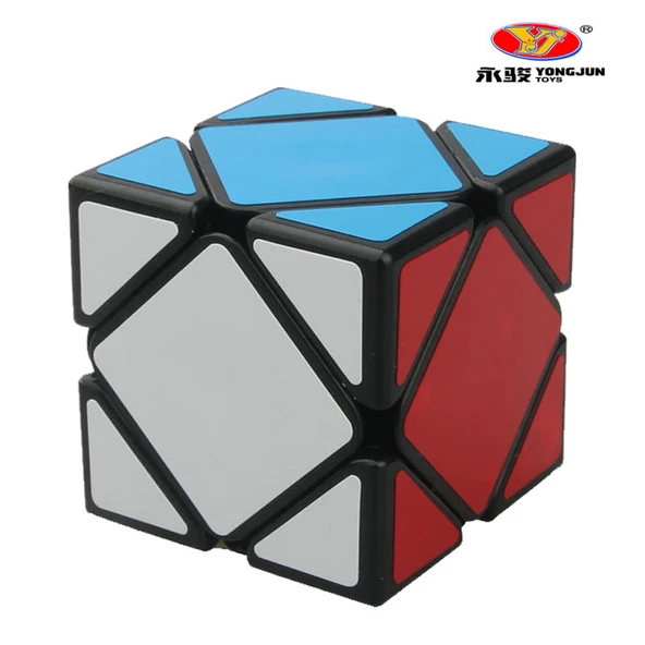 Yongjun Guanlong Eğik Rubik Küp - Qiyi Siyah Taban - 3