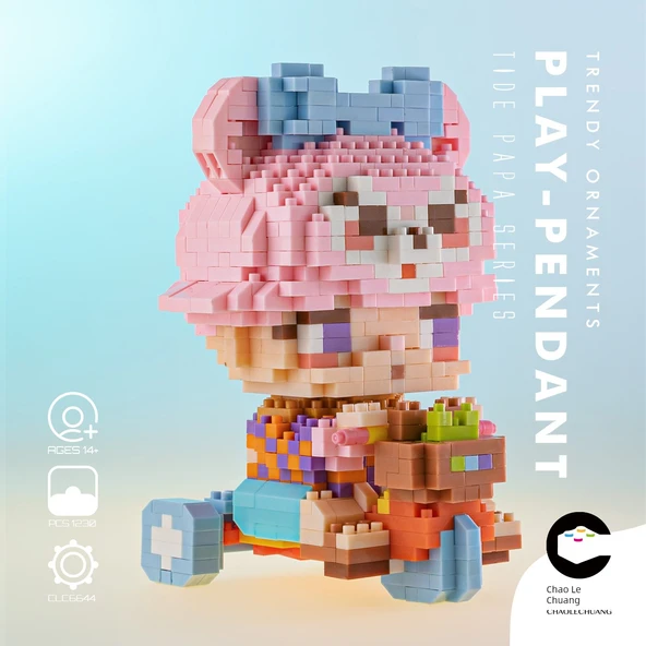 Oyuncak Bebek Yapı Blokları - CLC6644