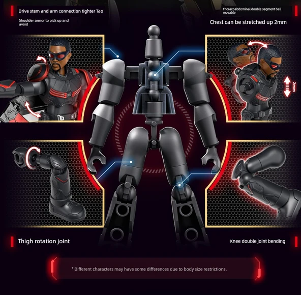 Marvel Avengers Iron Man Model Yapı Taşları - Rastgele 1 Adet (Gizli Karakter Olasılıklı) - 11