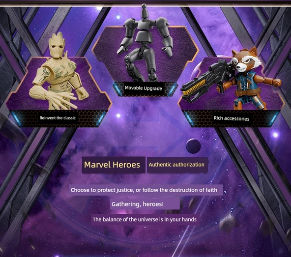 Marvel Avengers Iron Man Model Yapı Taşları - Rastgele 1 Adet (Gizli Karakter Olasılıklı) - 7
