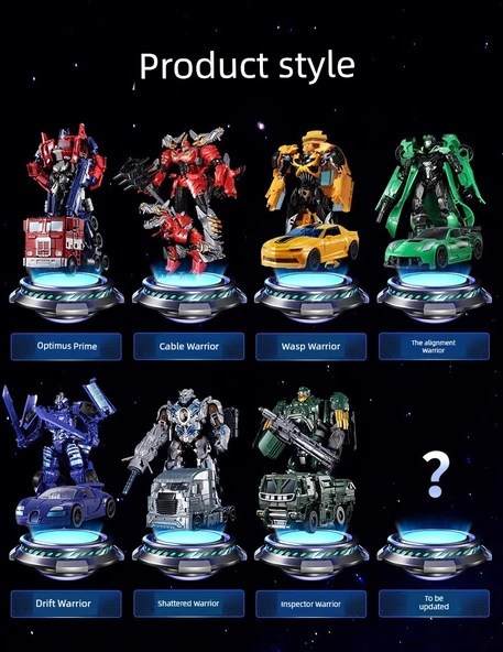 Dönüşen Robot Araba Oyuncak - Blast - 6