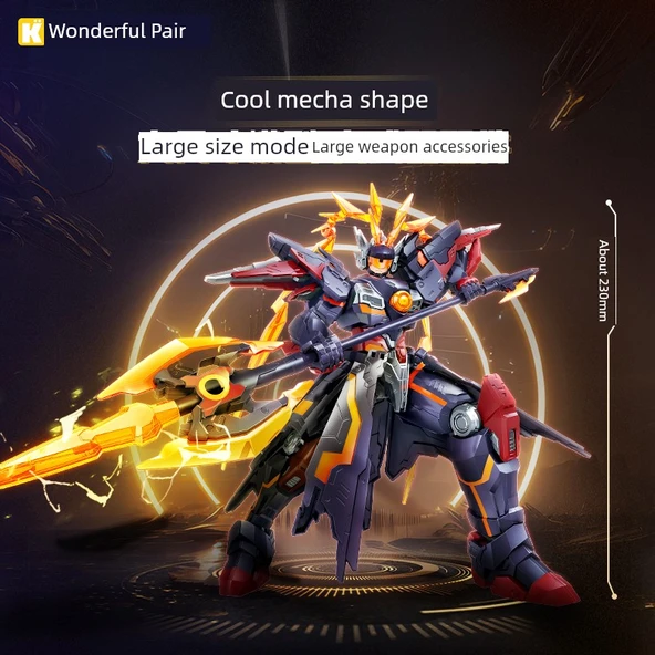 Mecha Model Yapı Taşları - Kıyamet Mecha-Lu Bu - 5