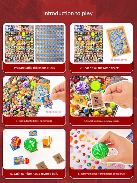 Nezha Sihirli Çocuk Dragon Topu Elastik Top Oyuncak - [Yılan Yılı Özel] Işıklı Elastik Top 110 - 10