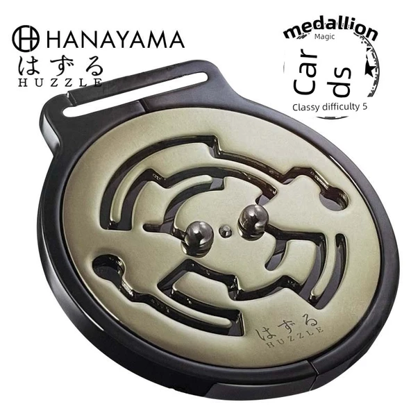 Hanayama Magic Gold Zorluk 5 Madalyon Labirent Bulmaca - 7